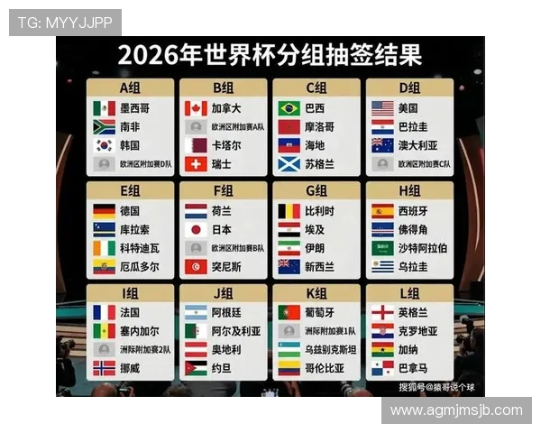 2026年世界杯分组抽签出炉揭示各大洲球队分布情况及热门小组预测